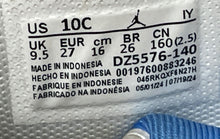 Load image into Gallery viewer, Nike Kids Air Jordan Jumpman MVP DZ5576-140 White Blue Sneakers Shoes Size 10C
