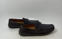 Load image into Gallery viewer, Alfani Mens 42101 Dark Brown Leather Horsebit Slip-On Loafers Shoes Size 9M
