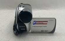 Load image into Gallery viewer, Sony Handycam DCR-DVD105 Silver 20x Optical Zoom Handheld Camcorder With Case
