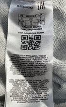 Load image into Gallery viewer, Guess Womens Gray Glitter Logo Taping Long Sleeve Full-Zip Hoodie Size Small
