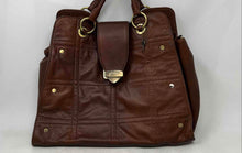 Load image into Gallery viewer, Bolzano Womens Brown Leather Inner Zipped Pocket Double Handle Shoulder Handbag
