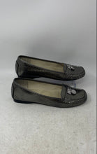 Load image into Gallery viewer, Michael Kors Womens Metallic Green Leather Slip-On Flat Loafer Shoes Size 8M
