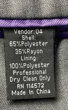 Load image into Gallery viewer, Vinci Mens Gray Pocket Notch Lapel Single-Breasted Two-Button Suit Jacket Sz 48L
