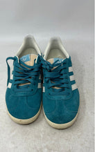 Load image into Gallery viewer, Adidas Mens Gazelle IG1061 Blue Low Top Lace-Up Sneaker Shoes Size 3.5
