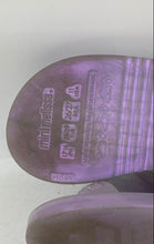 Load image into Gallery viewer, Mini Melissa Girls Stripes M Lover Purple Open Toe Strappy Sandals Size 11
