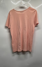 Load image into Gallery viewer, Lacoste Womens Pink Short Sleeve Crew Neck Regular Fit Pullover T-Shirt Size 42

