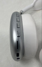 Load image into Gallery viewer, ST SimplyTech White Silver Bluetooth Wireless Over-Ear Headphones Untested
