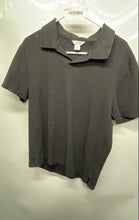 Load image into Gallery viewer, Calvin Klein Mens Black Short Sleeve Collared Regular Fit Polo Shirt Size M
