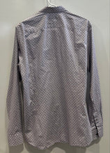 Load image into Gallery viewer, Ted Baker London Mens Purple Geometric Circle Cotton Button-Up Shirt No Size
