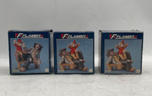 Load image into Gallery viewer, Lot Of 3 Pcs Flambro #9769 Multicolor Mixed Variety Clown Figurines With Box
