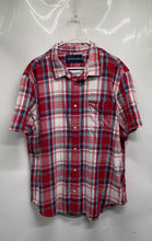 Load image into Gallery viewer, Calvin Klein Jeans Mens Multicolor Plaid Short Sleeve Button-Up Shirt Size XXL
