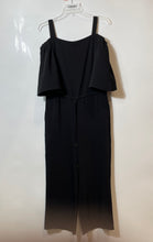 Load image into Gallery viewer, Lauren Ralph Lauren Womens Black Cold-Shoulder One-Piece Jumpsuit Size 6
