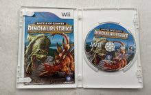 Load image into Gallery viewer, Ubisoft Wii Battle Of Giants Dinosaurs Strike Video Game With Manual
