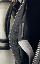 Load image into Gallery viewer, Aldo Womens Black Glitter Detachable Strap Inner Pockets Crossbody Handbag
