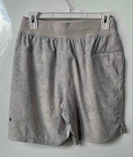 Load image into Gallery viewer, Lululemon Womens Gray Printed Elastic Waist Athletic Shorts Size Small
