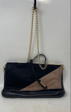 Load image into Gallery viewer, Badgley Mishka Womens Black &amp; Brown Inner Pockets Shoulder Crossbody Purse

