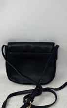 Load image into Gallery viewer, Calvin Klein Womens Black Leather Inner Pockets Adjustable Strap Crossbody Bag
