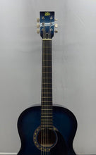 Load image into Gallery viewer, Rogue SO-069-RAG-BL Blue Laminate Top 6-String Right-Handed Acoustic Guitar
