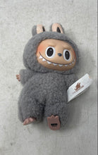 Load image into Gallery viewer, Pop Mart The Monsters Labubu Sesame Bean Gray Exciting Macaron Plush Figure
