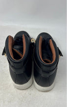 Load image into Gallery viewer, Coach Womens Richmond Black Leather Turn Lock Lace-Up Sneakers Shoes Size 8.5B
