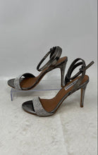 Load image into Gallery viewer, Steve Madden Womens Entice-R Silver Buckle Ankle Strap Sandals Size 8.5M
