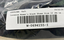 Load image into Gallery viewer, Converse Womens CTAS Lift 2X High 571675C Black Sneaker Shoes Size 10 No Laces
