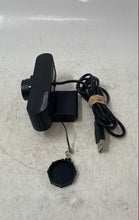 Load image into Gallery viewer, HuddleCamHD HC-WEBCAM-94 Black 1080p Ultra-Wide Angle Wired Webcam Untested
