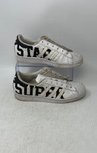 Load image into Gallery viewer, Adidas Boys Superstar FV3744 White Black Low Top Sneakers Shoes Size 6 No Laces
