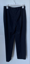 Load image into Gallery viewer, Ann Taylor Loft Womens Black Flat Front Pockets Regular Fit Dress Pants Size 2P
