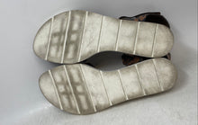 Load image into Gallery viewer, Franco Sarto Womens Daven Brown Designed Ankle Strap Gladiator Sandals Size 10M
