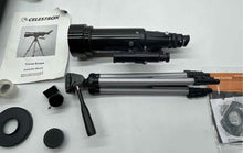 Load image into Gallery viewer, Celestron Model 21035 Black D70 F400 Scope Travel Telescope With Tripod In Case
