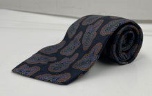 Load image into Gallery viewer, Giorgio Armani Mens Multicolor Printed Silk Adjustable Designer Tie
