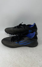 Load image into Gallery viewer, Adidas Mens X Speedflow.3 TF FY3308 Black Low Top Lace-Up Soccer Shoes Size 9
