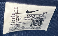 Load image into Gallery viewer, Nike Womens Court Vision Low NN FJ2767-400 Blue White Sneaker Shoes Size 7.5

