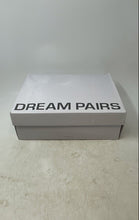 Load image into Gallery viewer, Dream Pairs Womens Black Leather Block Ankle Strap Platform Heels Size 9
