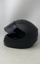 Load image into Gallery viewer, GLX Mens GX11 Dot Black Adjustable Strap Full Face Motorcycle Helmet Size XL
