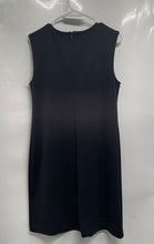 Load image into Gallery viewer, Alfani Womens Black Sleeveless Sequin Embellished Round Neck Shift Dress Size 8
