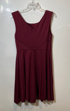 Load image into Gallery viewer, Adrianna Papell Womens Red Sleeveless Scoop Neck Fit &amp; Flare Dress Size 10
