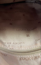 Load image into Gallery viewer, Lucky Brand Womens Brown Pebbled Leather Adjustable Strap Zip Top Crossbody Bag
