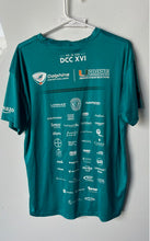 Load image into Gallery viewer, Mens Green Short Sleeve Miami Dolphins Cancer Challenge Pullover T-Shirt Size L
