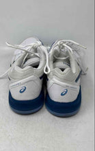 Load image into Gallery viewer, Asics Mens Gel Dedicate 7 1041A223 White Blue Sneaker Shoes Size 9.5 No Insole
