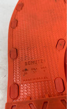 Load image into Gallery viewer, Schutz Womens Lizzie Orange Studded Open Toe Slip-On Slide Sandals Size 9
