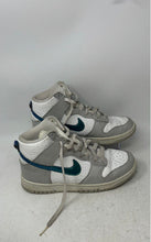 Load image into Gallery viewer, Nike Womens Dunk High FLS DR7855-100 White Gray Green Sneaker Shoes Size 6.5
