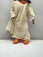 Load image into Gallery viewer, Curly Black Hair Brown Open Eyes Collectible Porcelain Fashion Doll
