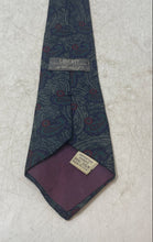 Load image into Gallery viewer, Liberty Of London Mens Multicolor Paisley Print Silk Adjustable Designer Tie
