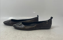 Load image into Gallery viewer, Karl Lagerfeld Paris Womens Brown Snake Pattern Slip-On Ballet Flats Size 9.5
