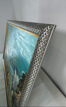 Load image into Gallery viewer, Signed Home Decorative Wall Hanging Framed Under The Sea Multicolor Oil Painting
