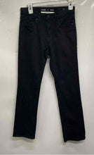 Load image into Gallery viewer, Old Navy Girls Black Dark Wash Built In Flex Straight Leg Jeans Size 14
