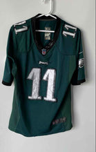 Load image into Gallery viewer, Nike Mens Green NFL Philadelphia Eagles Carson Wentz #11 Football Jersey Size S
