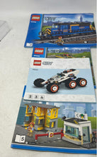 Load image into Gallery viewer, Lot Of 4 Pcs Assorted Lego City Mixed Variety Instruction Manuals For Age 3+
